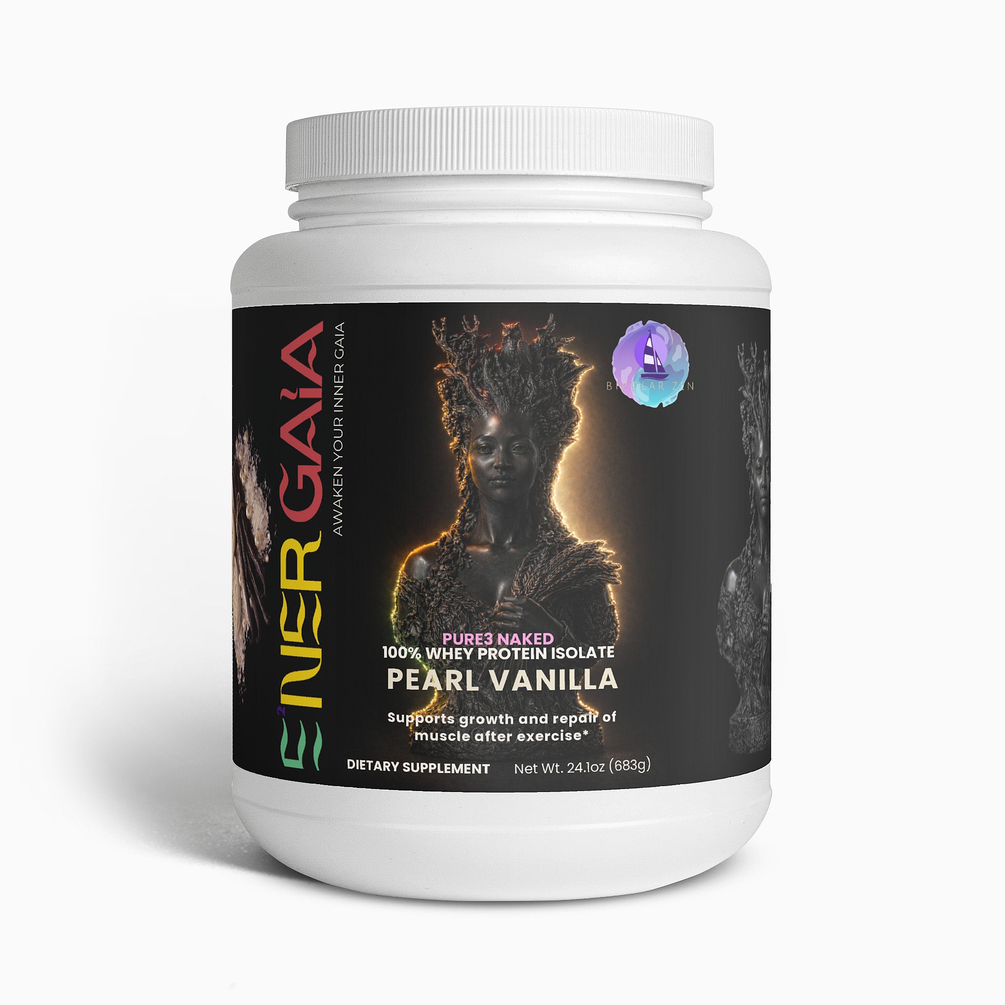E²NERGAIA | Pure3 Naked 100% Whey Protein Isolate – Pearl Vanilla