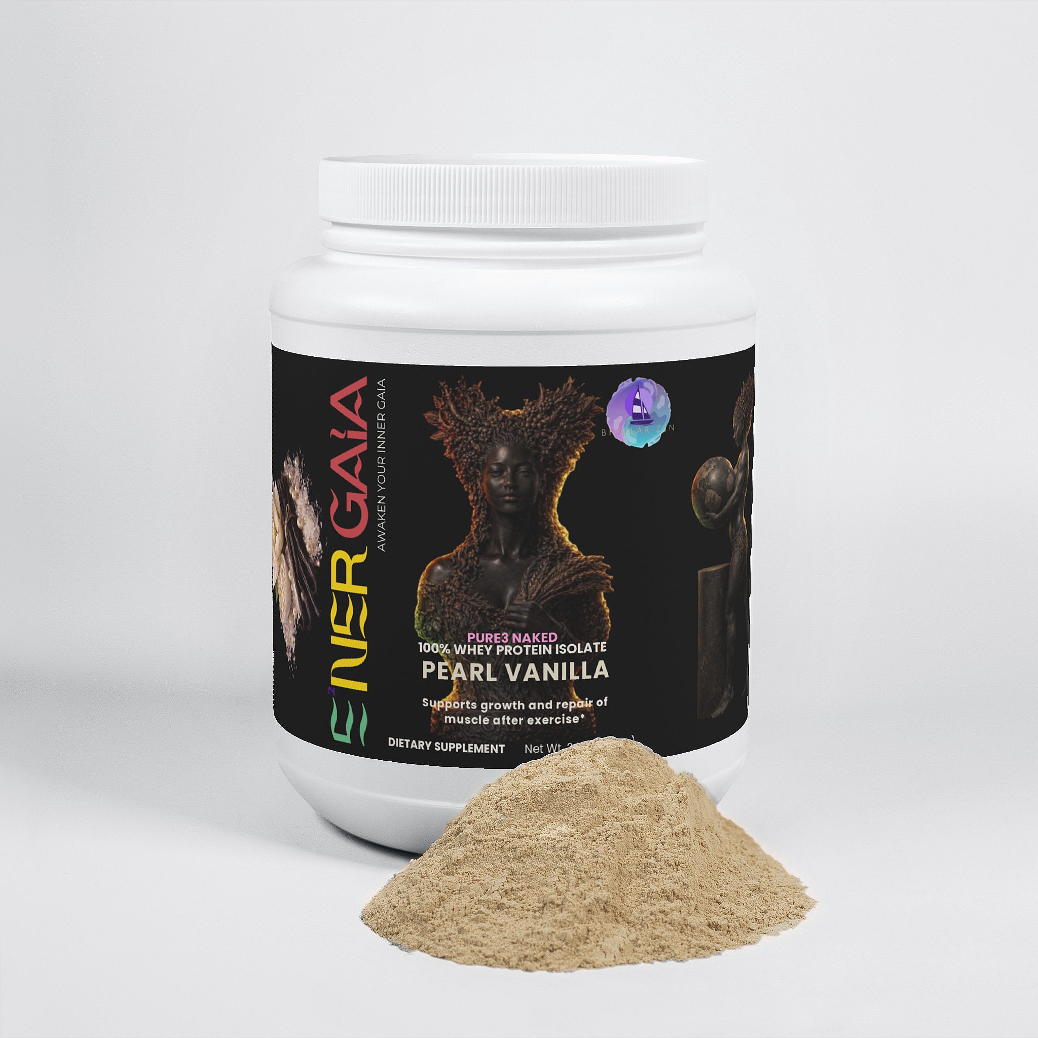 E²NERGAIA | Pure3 Naked 100% Whey Protein Isolate – Pearl Vanilla