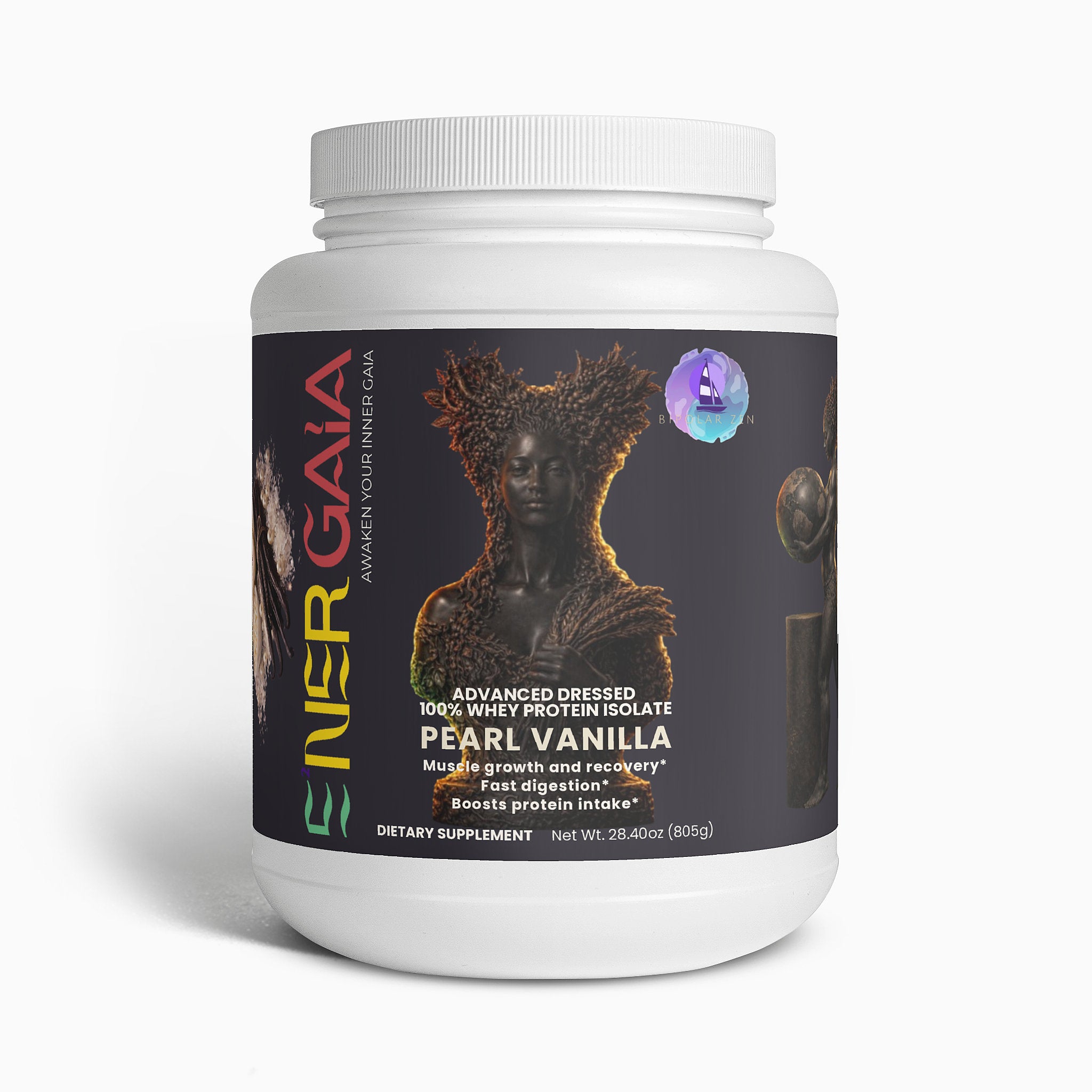 E²NERGAIA | Advanced Dressed 100% Whey Protein Isolate – Pearl Vanilla
