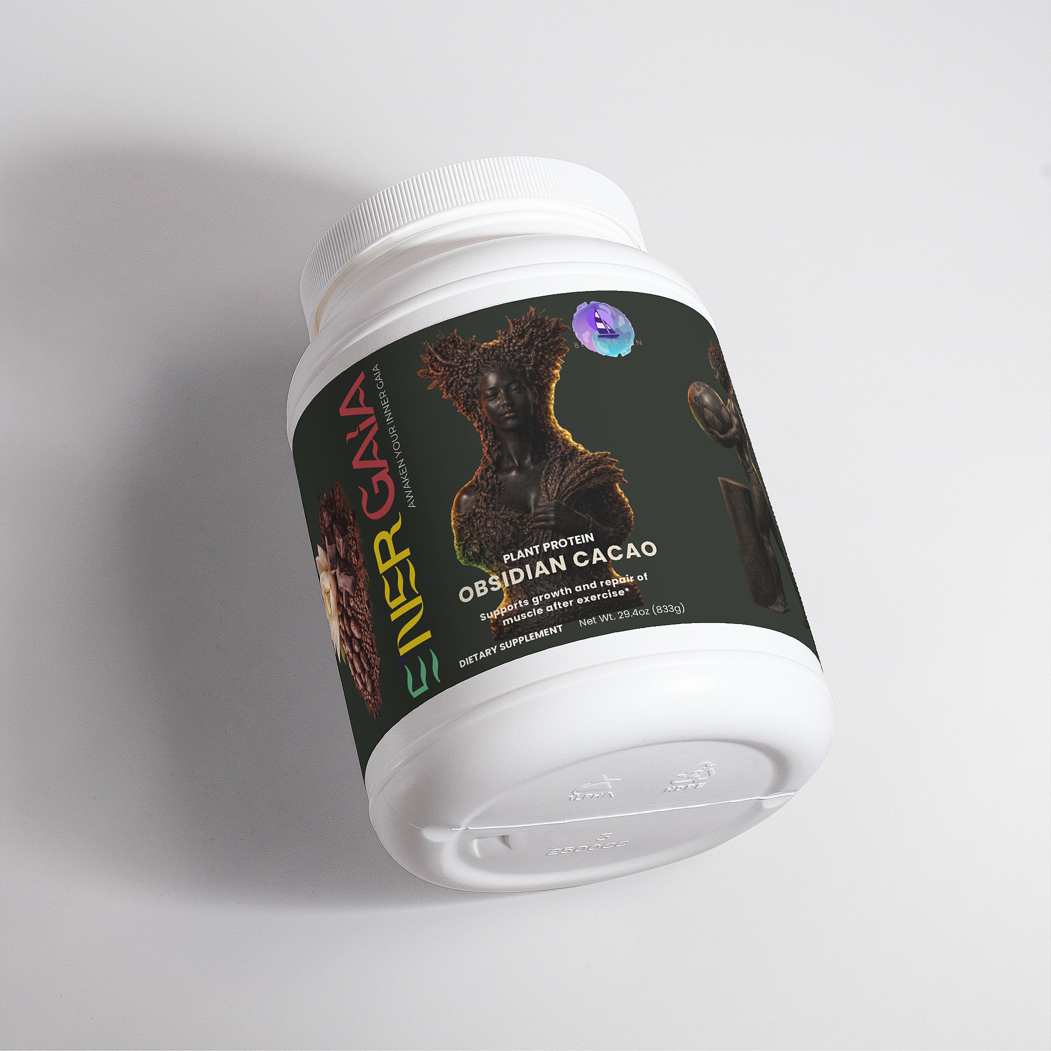 E²NERGAIA | Plant Protein (Obsidian Cacao)