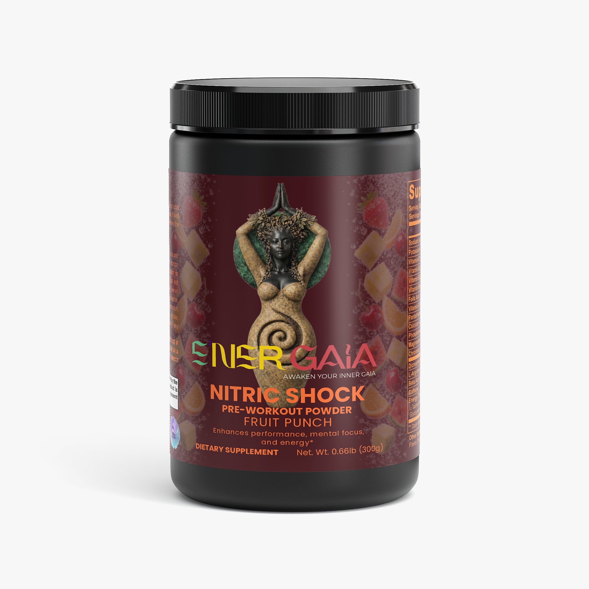 E²NERGAIA | Nitric Shock Pre-Workout Powder (Fruit Punch)