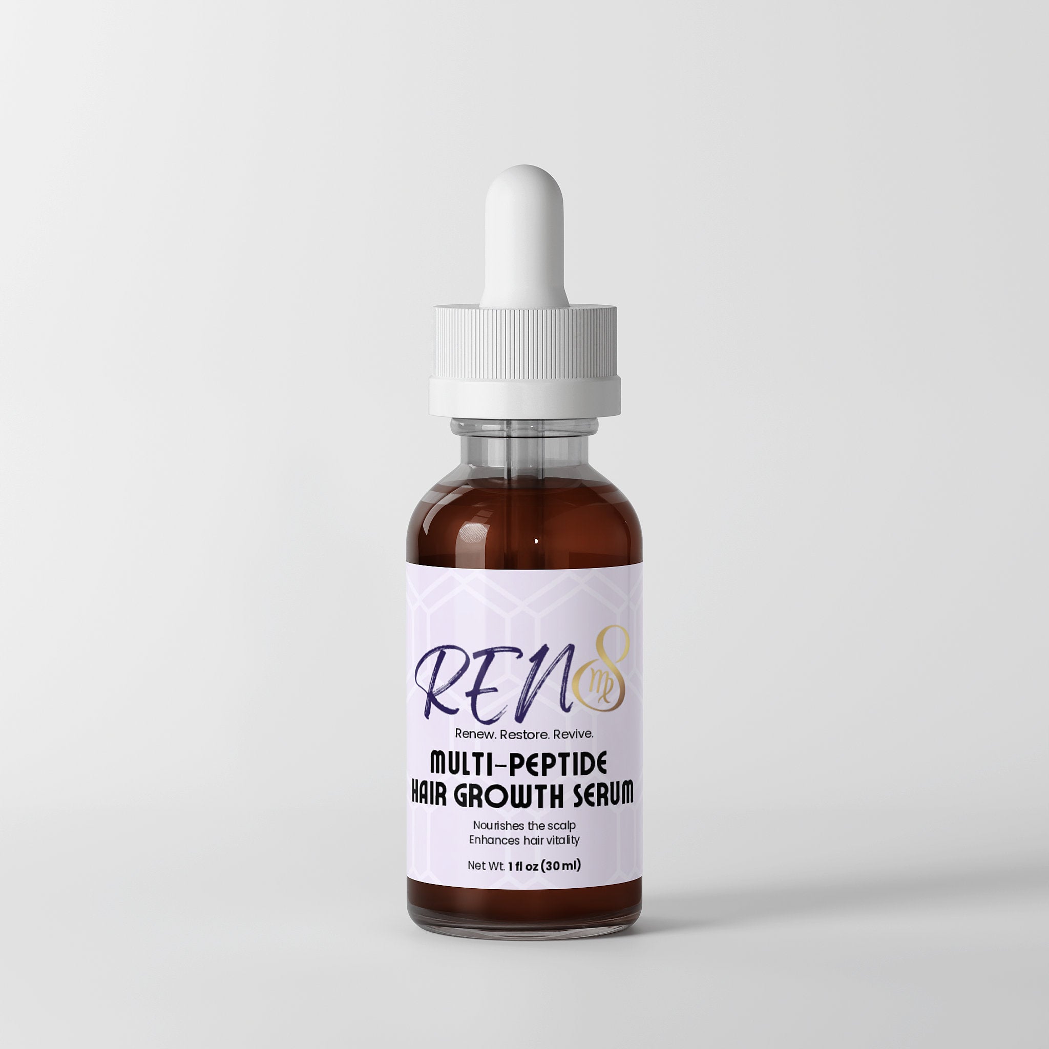 Ren8 | Multi-Peptide Hair Growth Serum