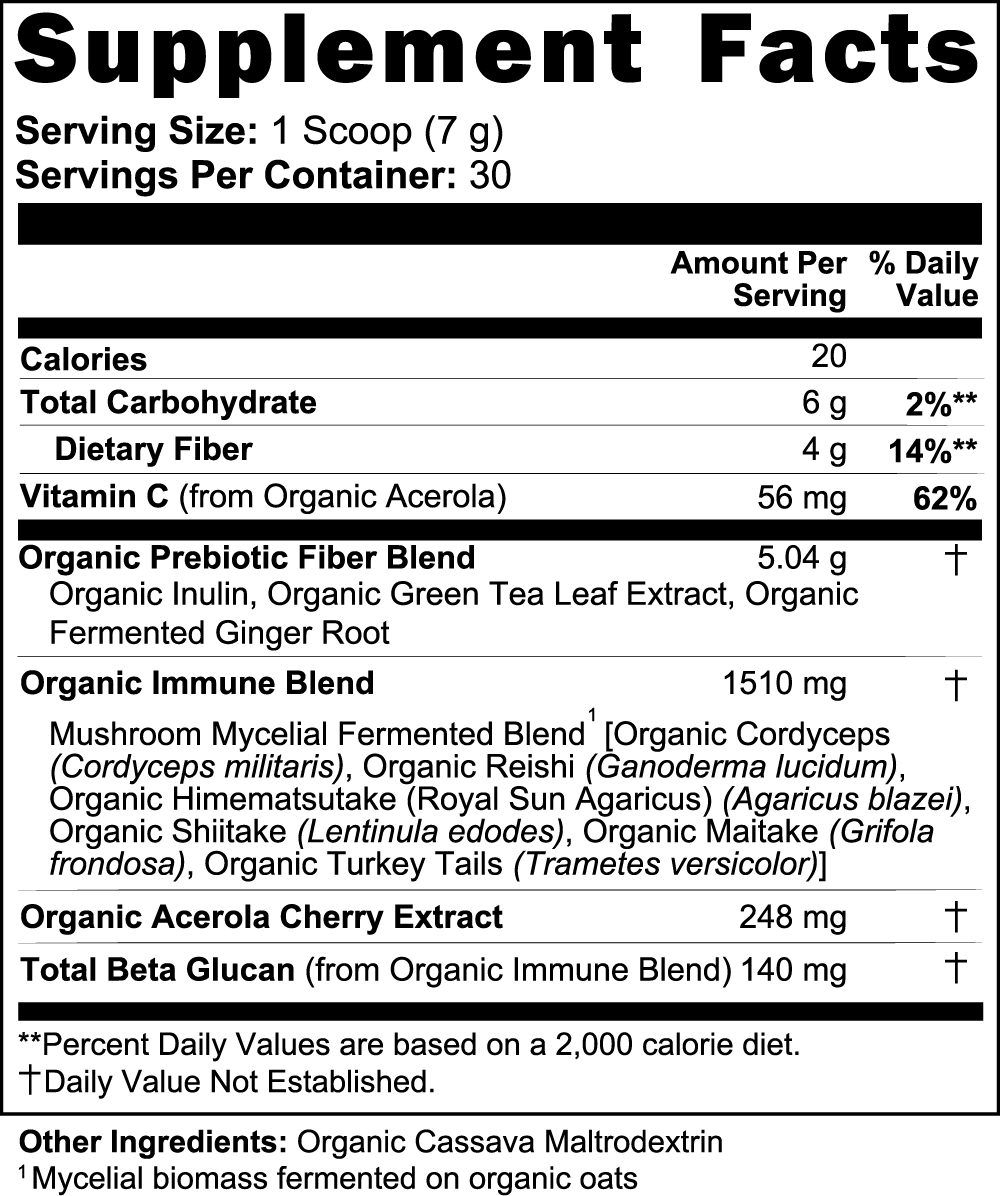 Vital8ty Fermented Mushroom Blend