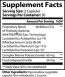 Zenful Biotics Probiotic 40 Billion with Prebiotics