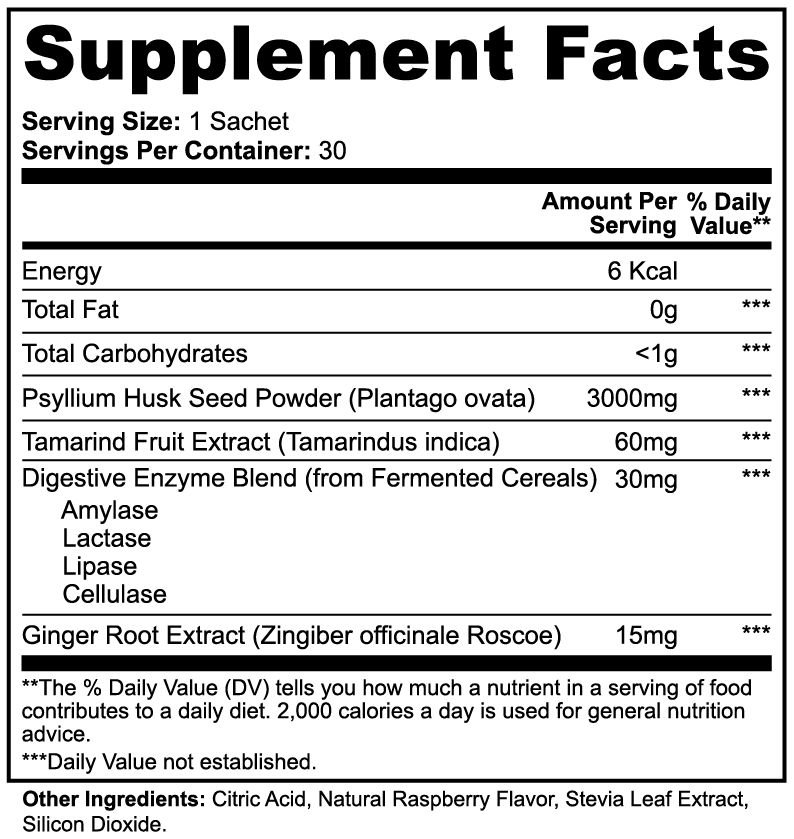 AuraGami Wellness Supplements | Gentle Ginger Colon Cleanse