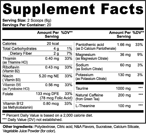 ZEN YANG Energy Powder (Yuzu Flavor)