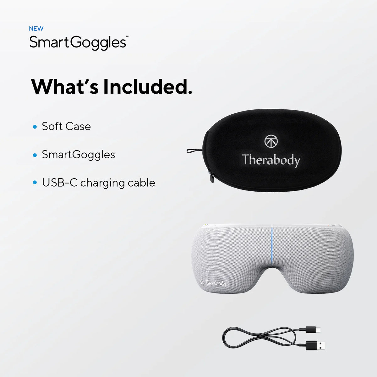 Smartgoggles Bluetooth Heated Massaging Device for Sleep, Focus, and Stress