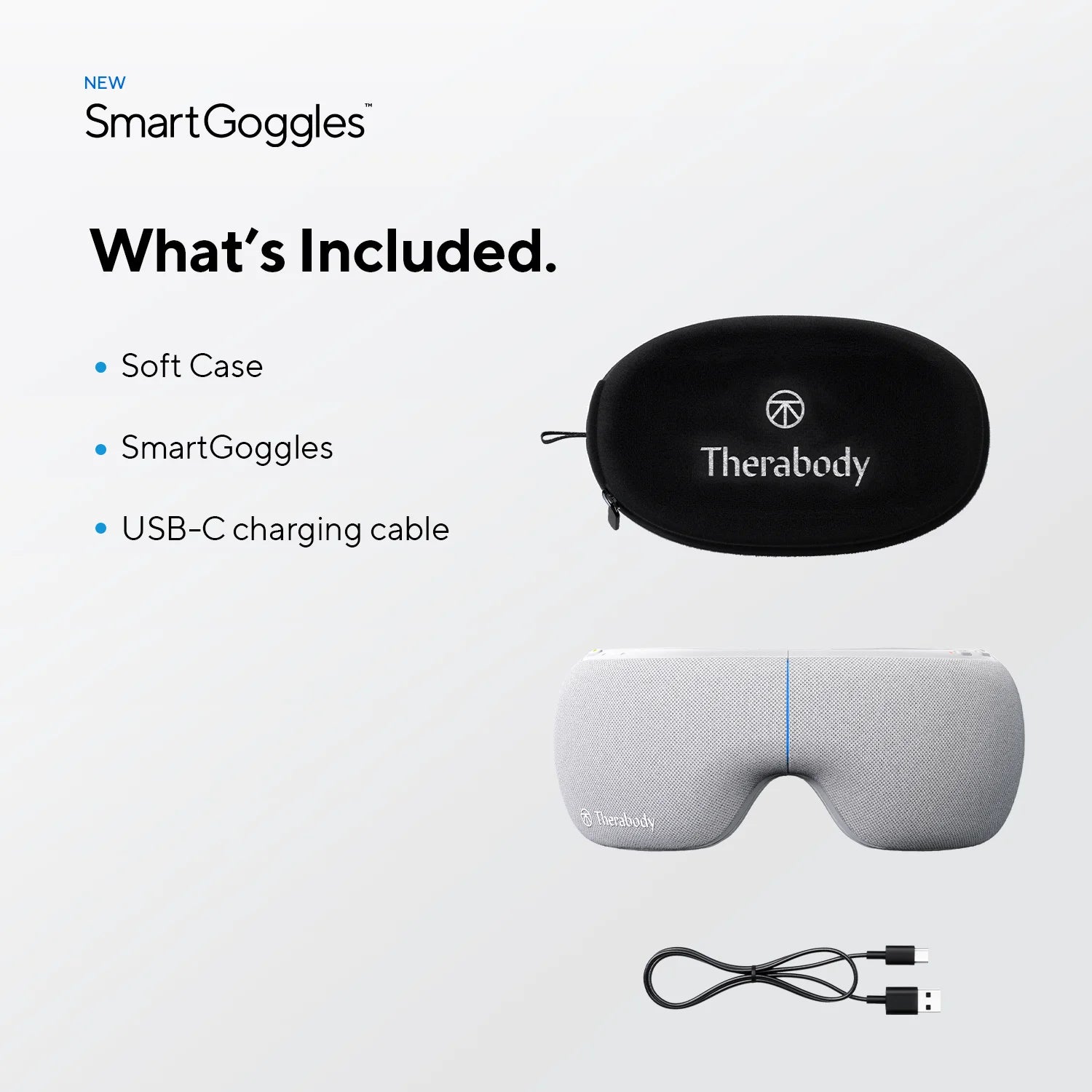 Smartgoggles Bluetooth Heated Massaging Device for Sleep, Focus, and Stress