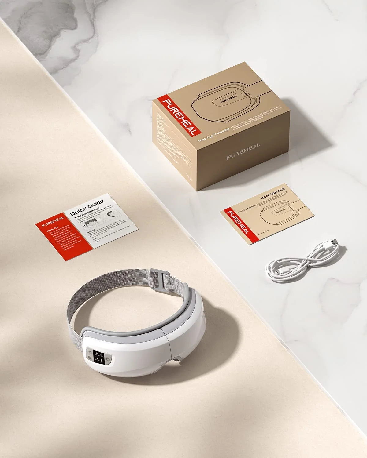 PureHeal Heated Eye Massager