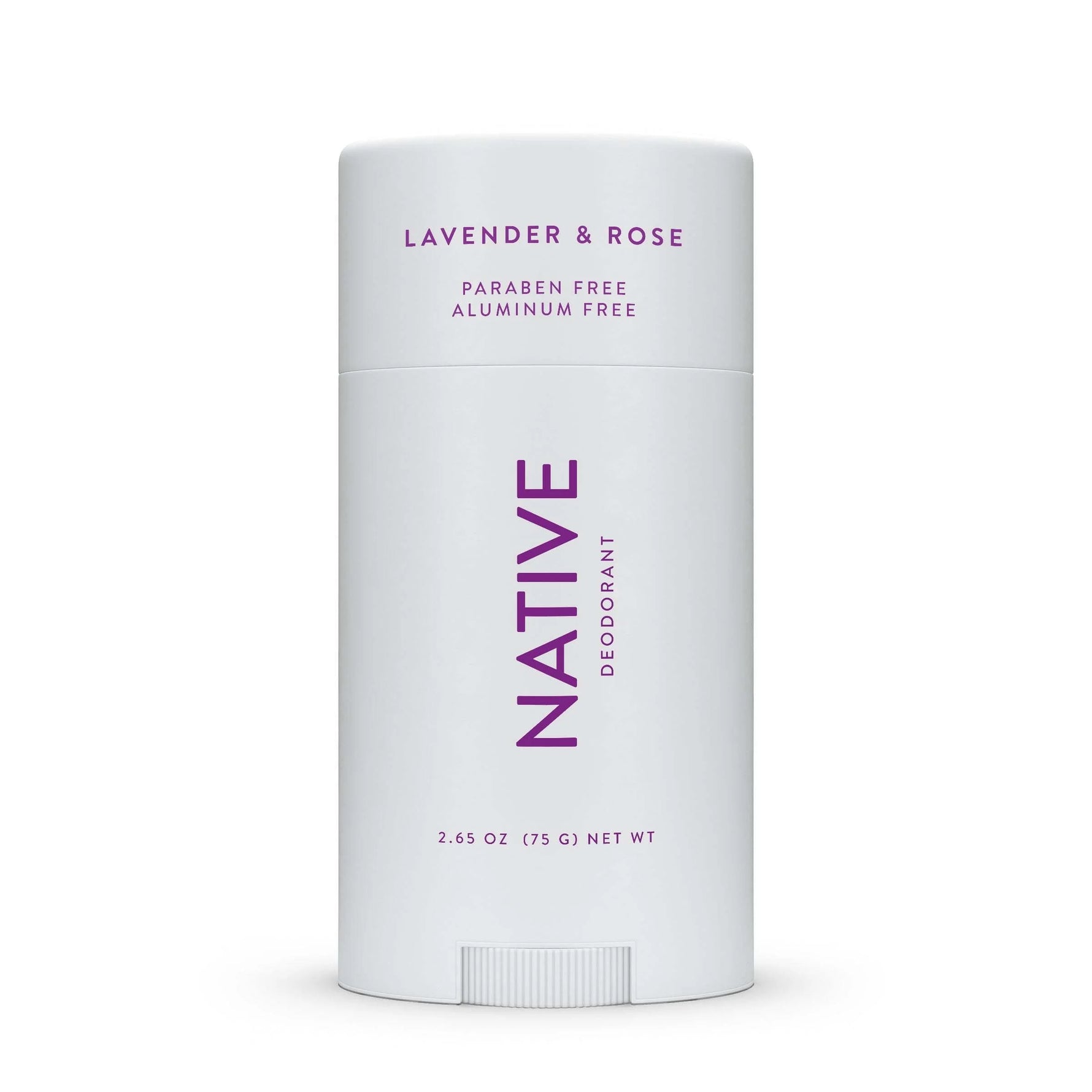 Natural Deodorant, Lavender and Rose, Aluminum Free, 2.65 Oz