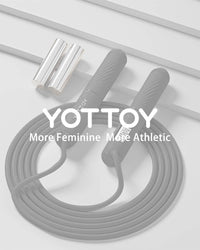 Skipping Ropes for Adults -Cordless Counter Jump Rope with Large Cordless Ball-Weighted Jump Rope for Women with LCD Display