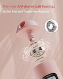 Skipping Ropes for Adults -Cordless Counter Jump Rope with Large Cordless Ball-Weighted Jump Rope for Women with LCD Display