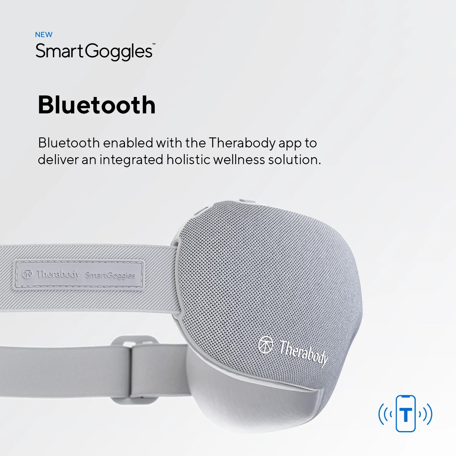 Smartgoggles Bluetooth Heated Massaging Device for Sleep, Focus, and Stress