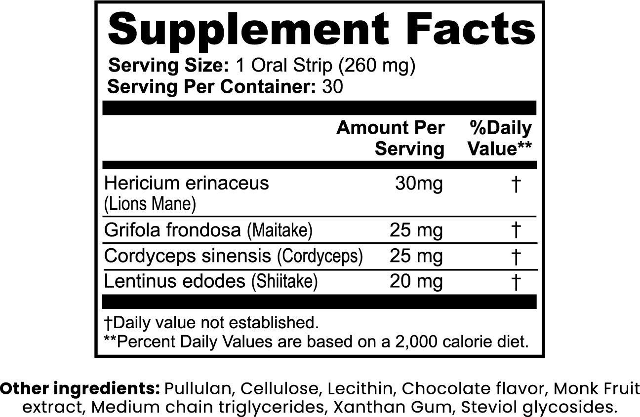 Mushroom Goddess | Mushroom Focus Strips