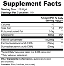 AuraGami Wellness Supplements | Omega-3 EPA 180mg + DHA 120mg