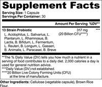 AuraGami Wellness Supplements | Microbiome Renew: Foundation Probiotic 20 Billion CFU