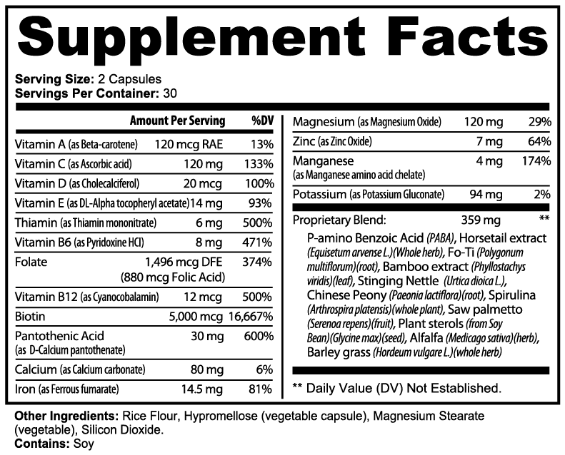 AuraGami Wellness Supplements | Hair, Skin and Nails Essentials