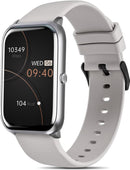 Fitness Tracker, Heart Rate Blood Pressure Monitor Activity Tracker, 1.57'' Touch Screen Calorie Step Counter IP68 Waterproof Watch with Weather Sleep Monitor Music Control for Women Men Kids