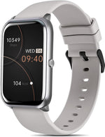 Fitness Tracker, Heart Rate Blood Pressure Monitor Activity Tracker, 1.57'' Touch Screen Calorie Step Counter IP68 Waterproof Watch with Weather Sleep Monitor Music Control for Women Men Kids