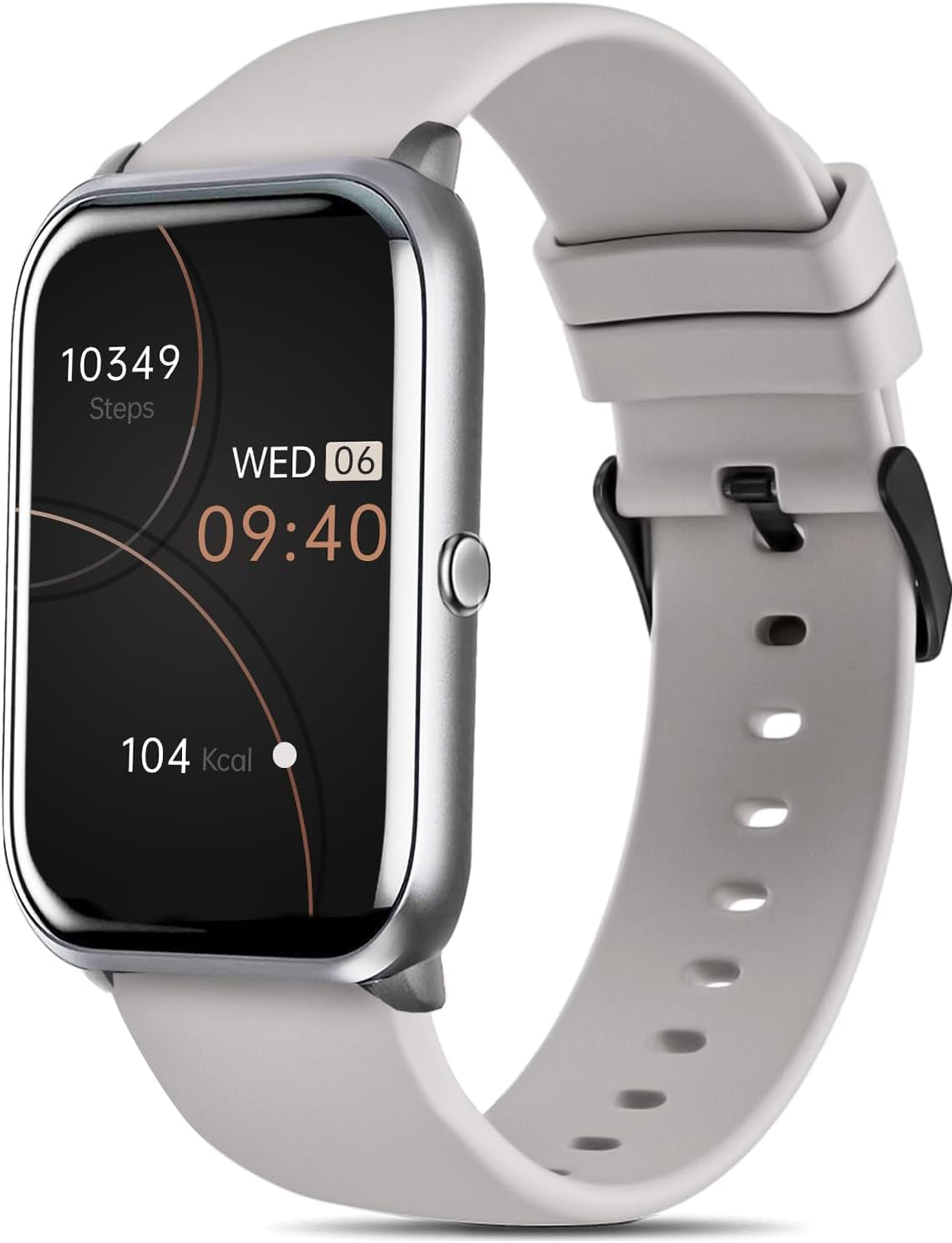 Fitness Tracker, Heart Rate Blood Pressure Monitor Activity Tracker, 1.57'' Touch Screen Calorie Step Counter IP68 Waterproof Watch with Weather Sleep Monitor Music Control for Women Men Kids