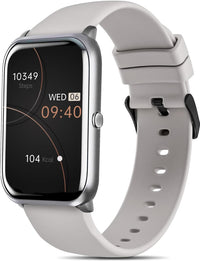 Fitness Tracker, Heart Rate Blood Pressure Monitor Activity Tracker, 1.57'' Touch Screen Calorie Step Counter IP68 Waterproof Watch with Weather Sleep Monitor Music Control for Women Men Kids