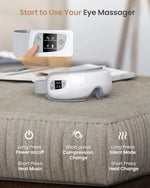Heated Eye Massager with Air Compression for Eye Relax Care