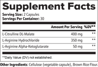 E²NERGAIA | L-Citrulline & L-Arginine Stack