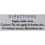 Deodorant, Aluminum Free, Lilac & White Tea, for Women and Men, 2.65 Oz