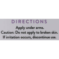 Deodorant, Aluminum Free, Lilac & White Tea, for Women and Men, 2.65 Oz